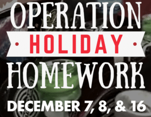 Operation Holiday Homework logo